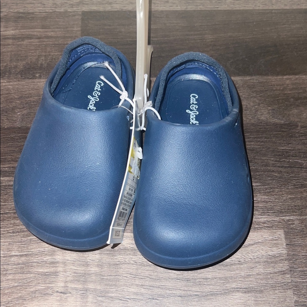 Cat & Jack Kids' Blue Easy Slip-On Clogs